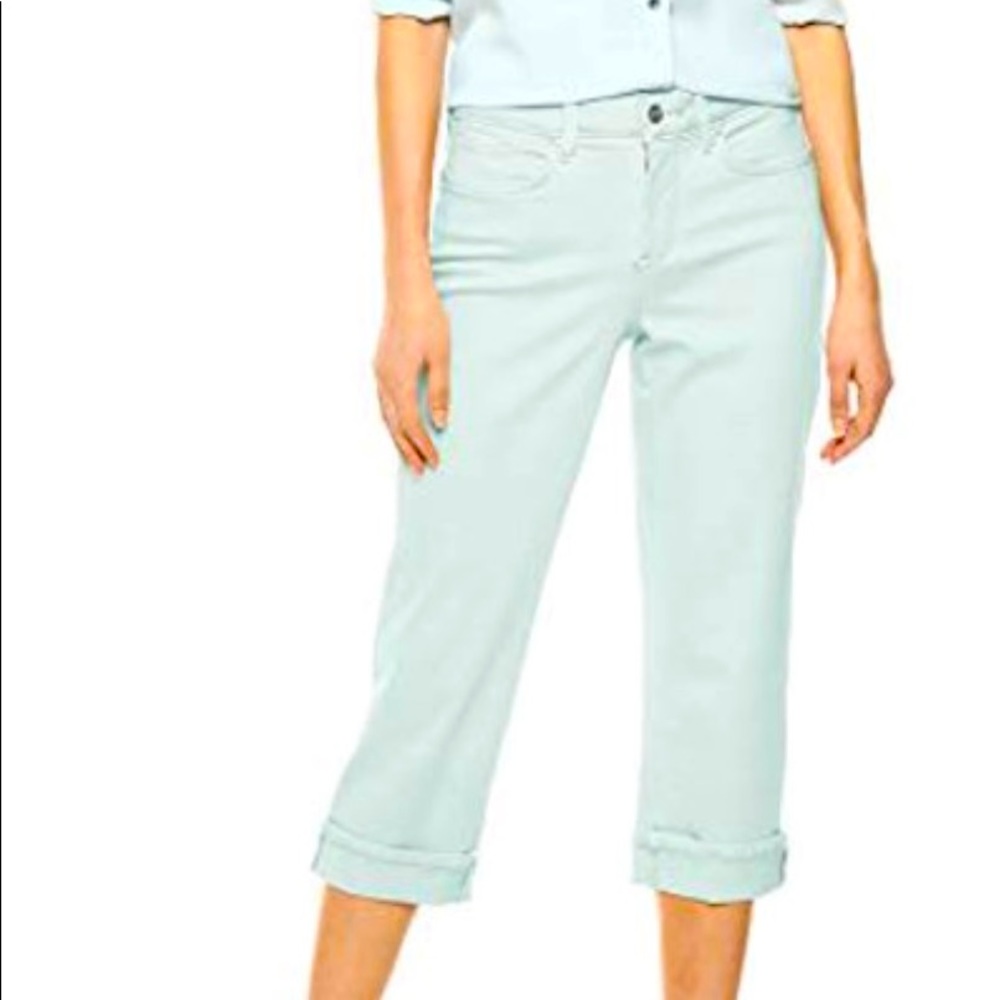 NYDJ Women's Plus Size Marilyn Straight Crop Jean